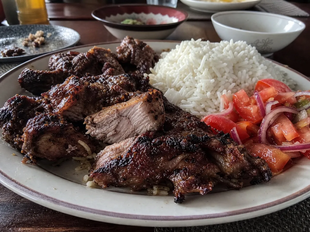Muchomo — served