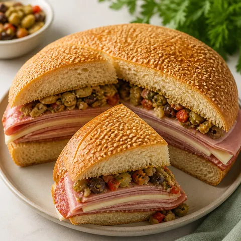 Muffaletta Sandwich — Cajun & Creole recipe