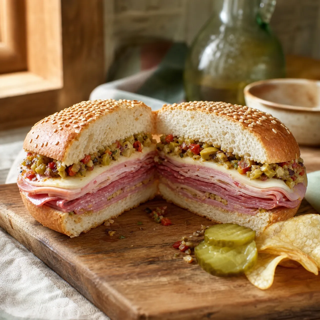 Muffuletta — Sandwiches recipe