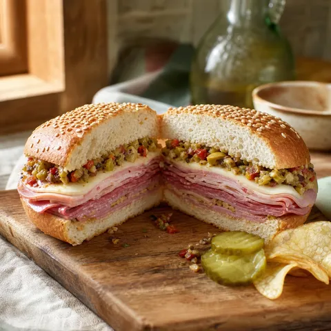 Muffuletta — Sandwiches recipe