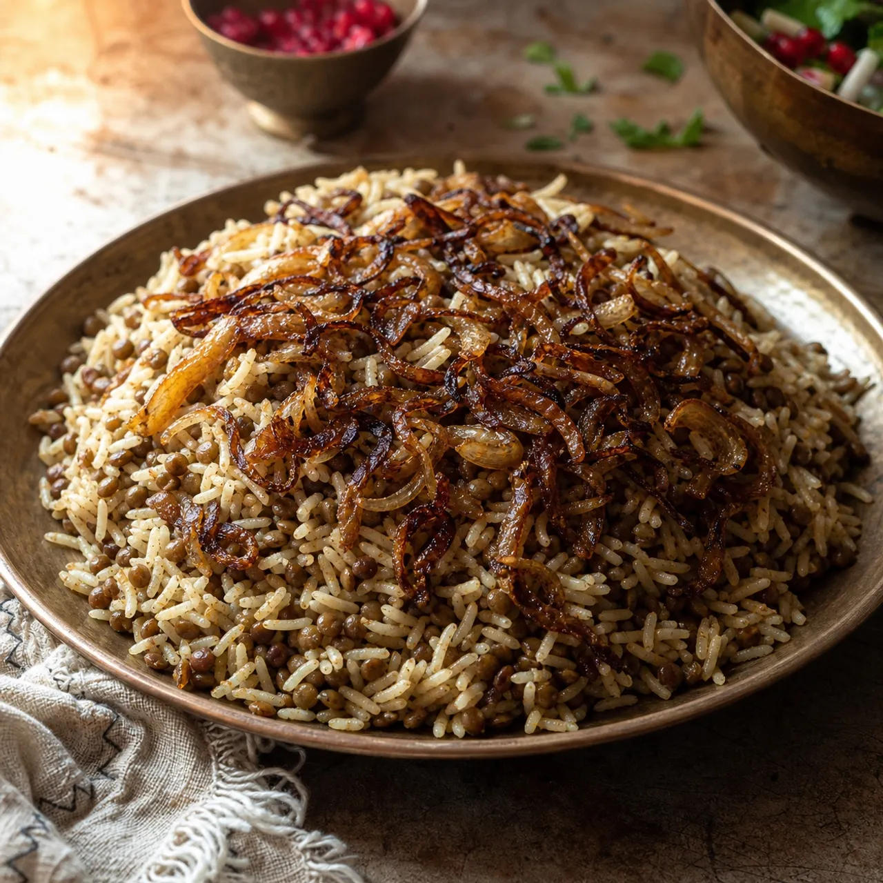 Mujadara — Middle Eastern recipe