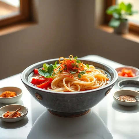 Mul Naengmyeon (Cold Noodle Soup)