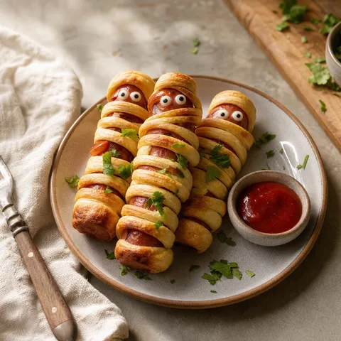 Mummy Dogs — Lunch & Snacks recipe