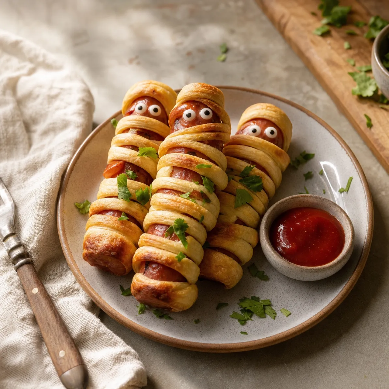 Mummy Dogs — Lunch & Snacks recipe