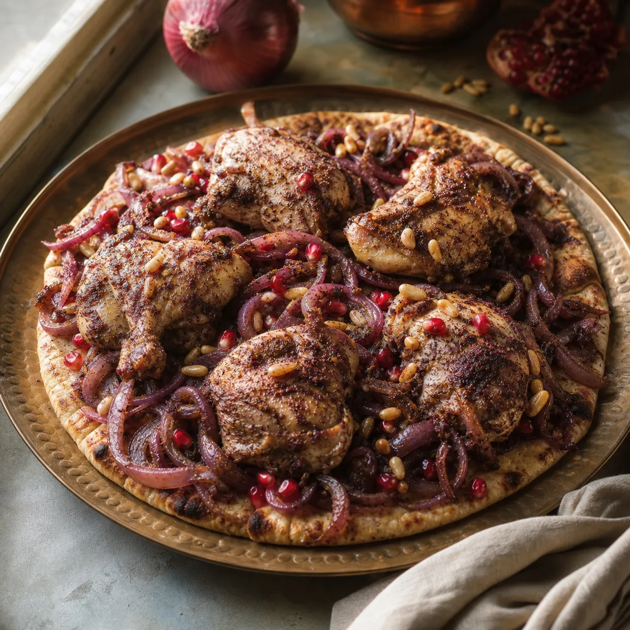 Musakhan — Middle Eastern recipe