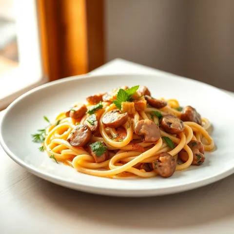 Mushroom Stroganoff