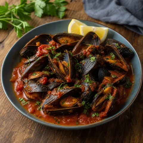 Mussels Marinara — Seafood recipe