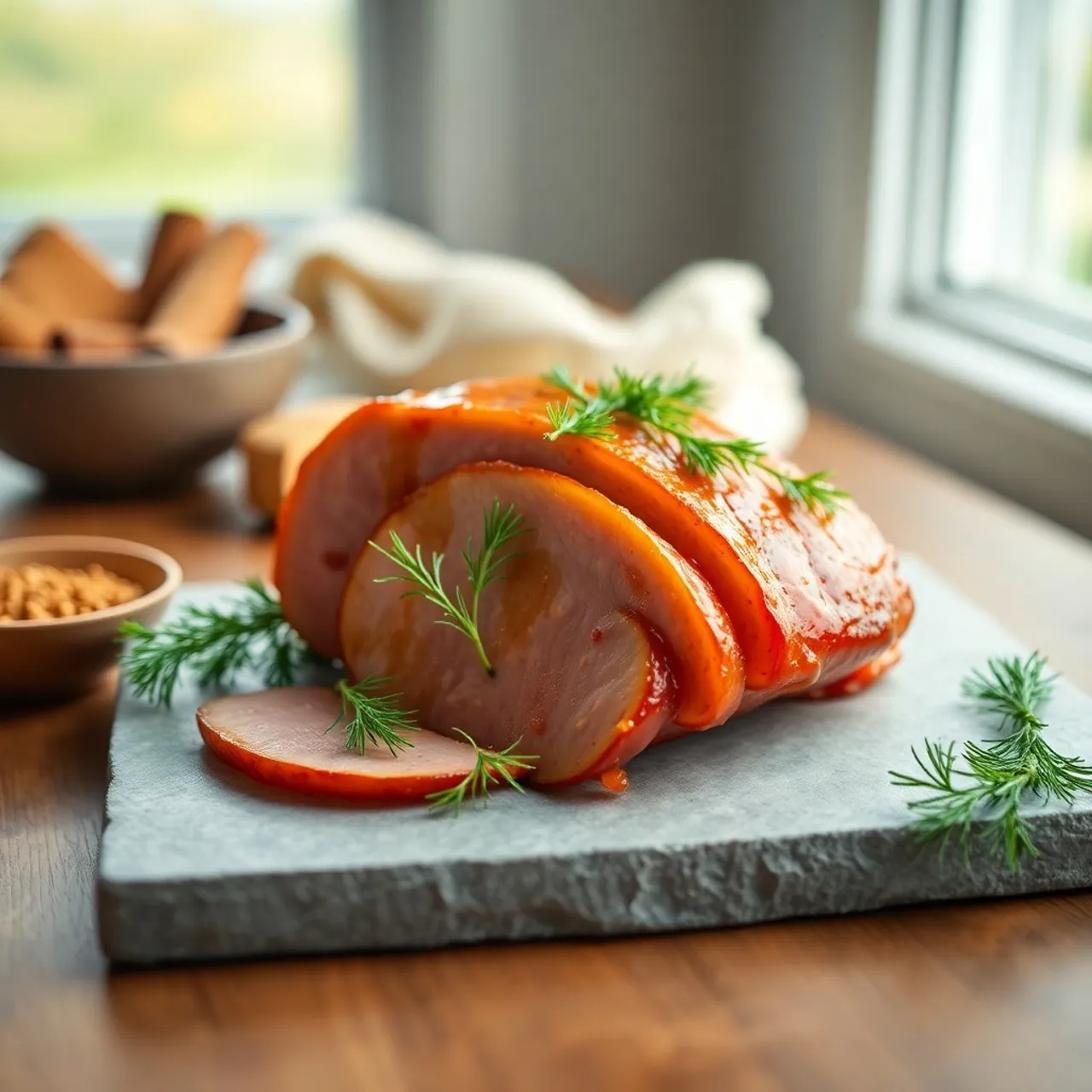 Mustard-Glazed Christmas Ham (Julskinka) — Nordic recipe