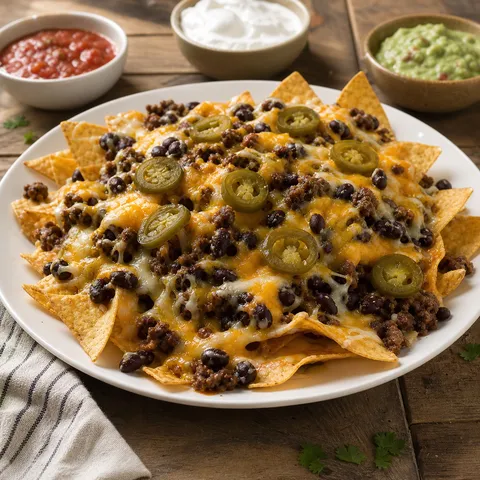 Nachos — North American recipe