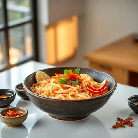 Naengmyeon (Cold Buckwheat Noodles)