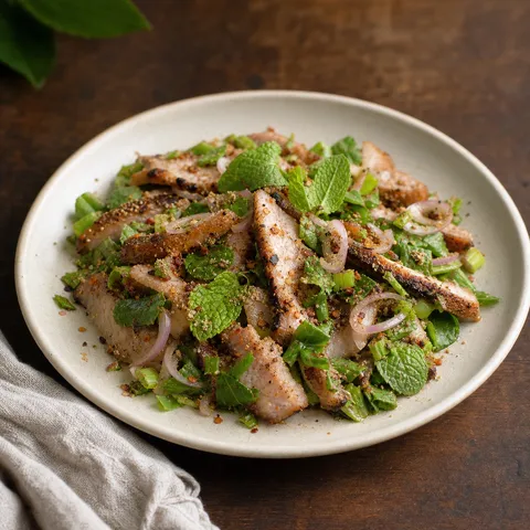 Nam Tok Moo — Thai recipe
