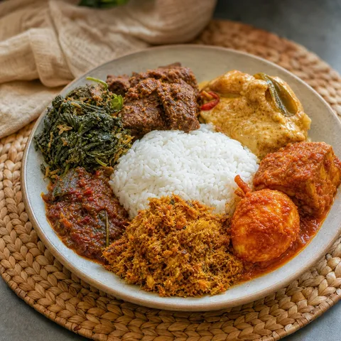 Nasi Padang — Indonesian & Malaysian recipe