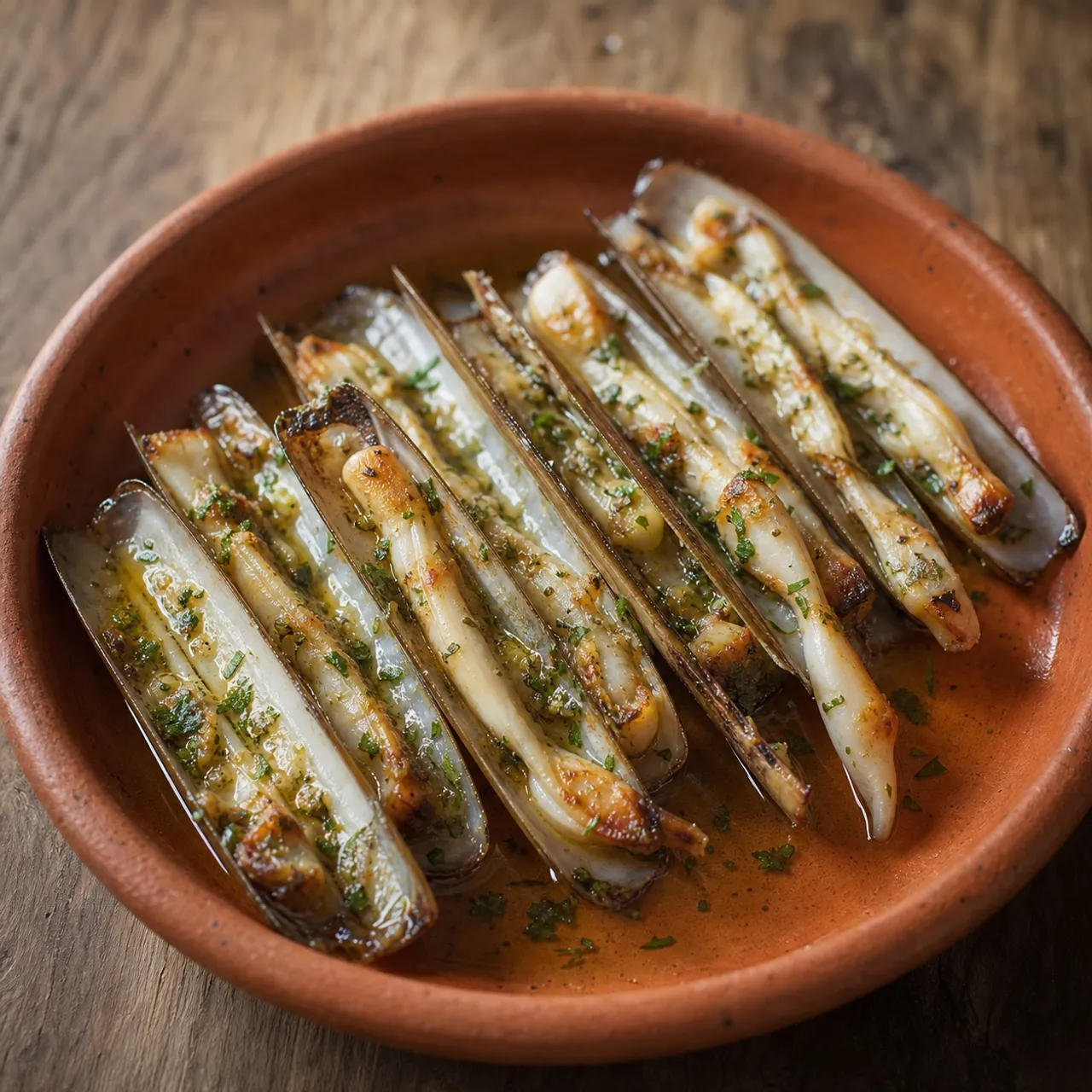 Navajas a la Plancha — Spanish recipe