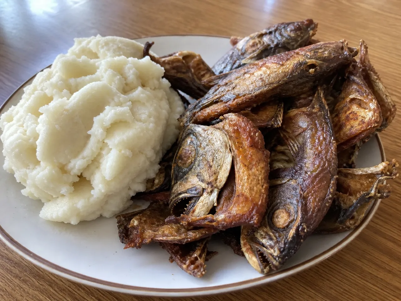 Ndagala — served