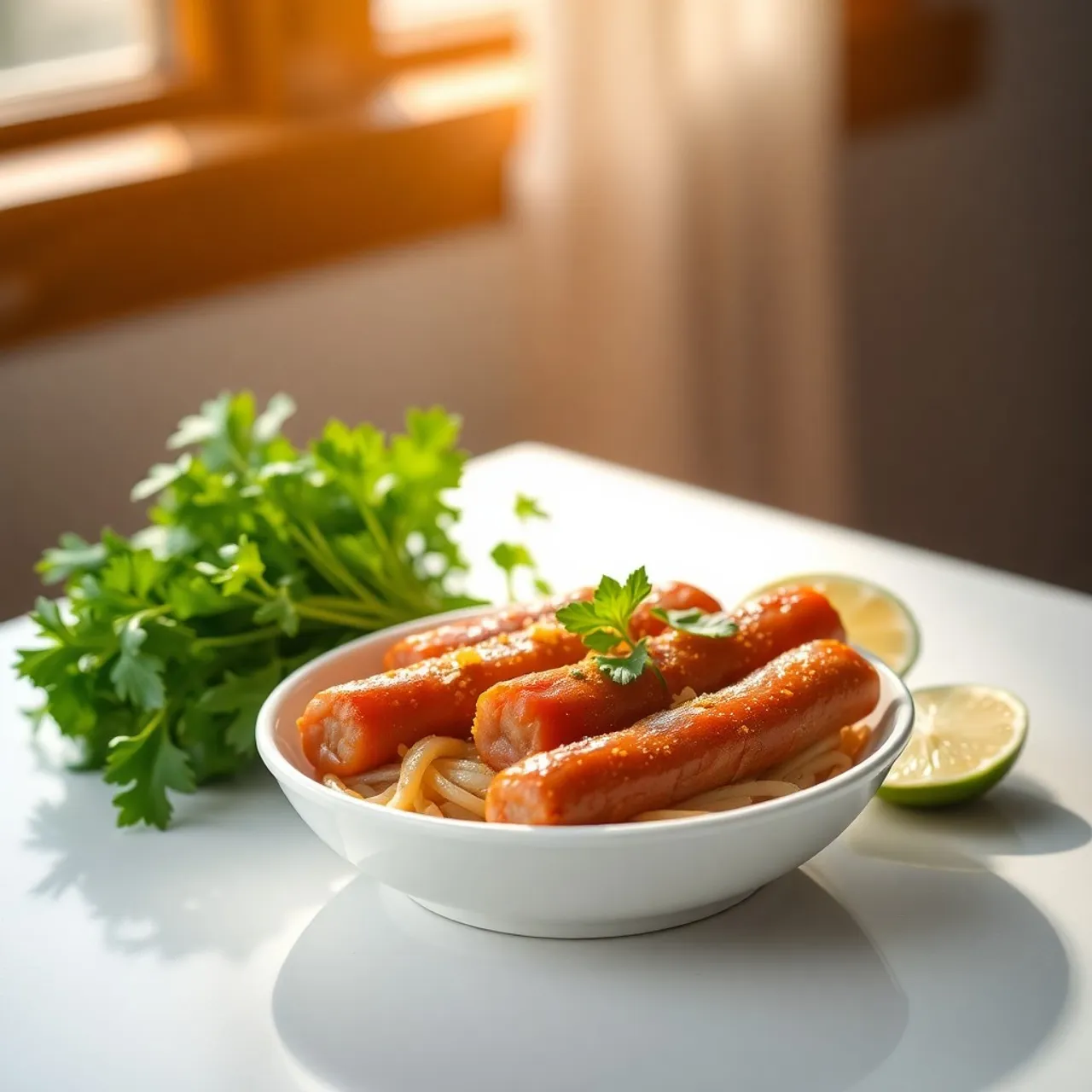 Nem Nướng (Grilled Pork Sausage) — Vietnamese recipe