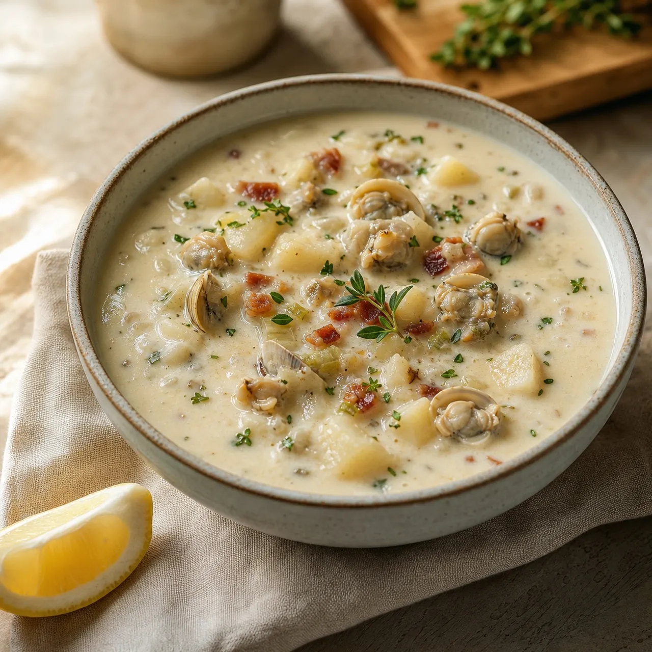 New England Clam Chowder — Seafood recipe