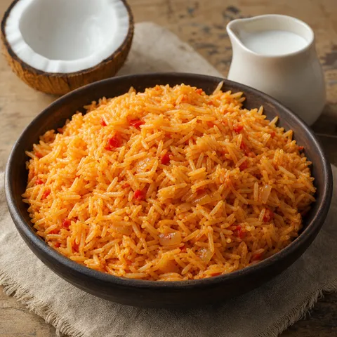 Nigerian Coconut Rice — West African recipe