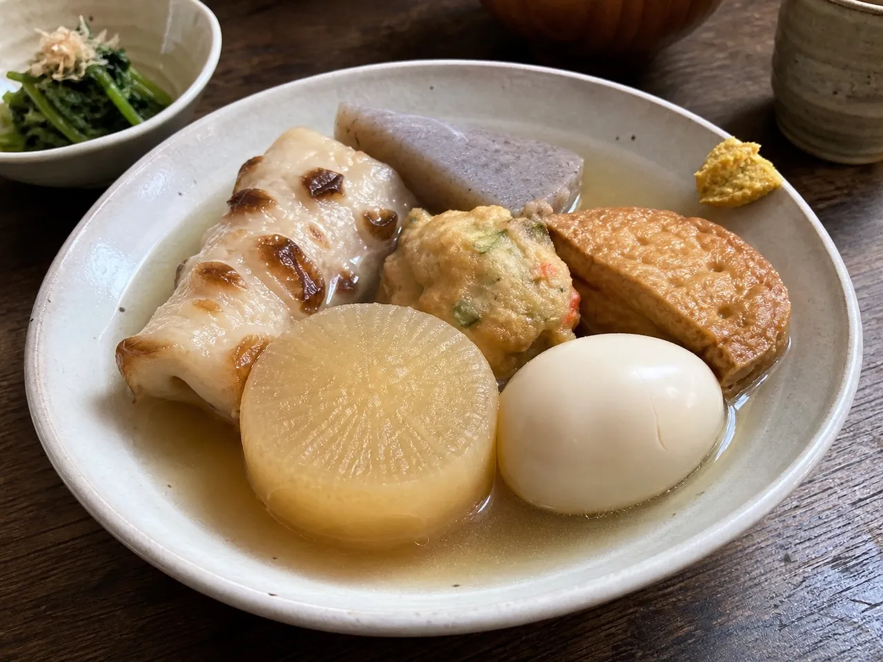 Oden — served