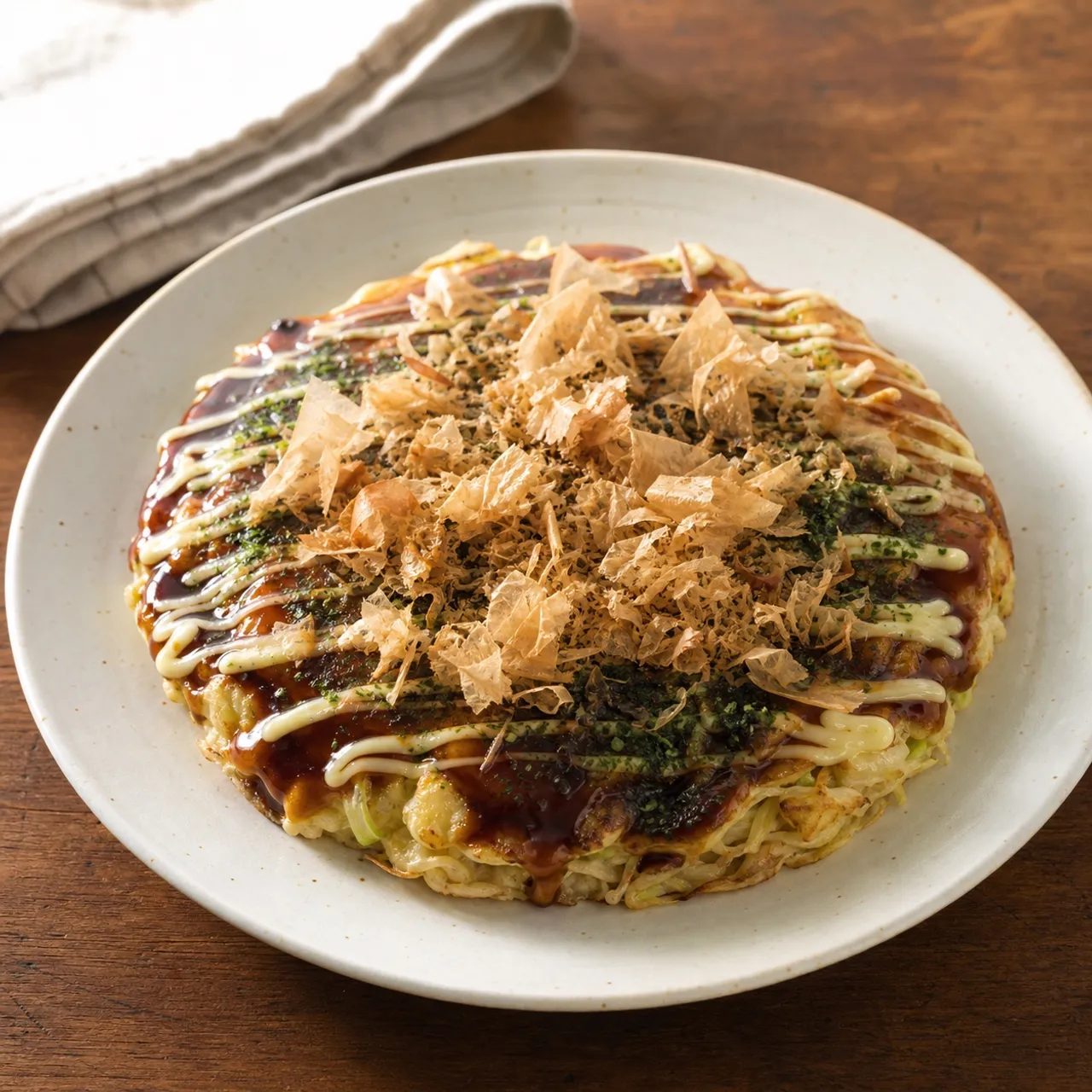 Okonomiyaki (Osaka Style) — Japanese recipe