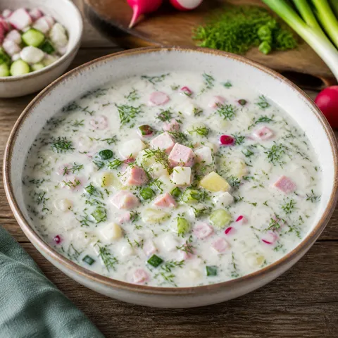 Okroshka — Eastern European recipe