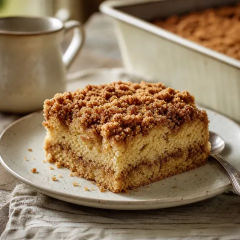 Old Fashioned Crumb Cake — Desserts recipe