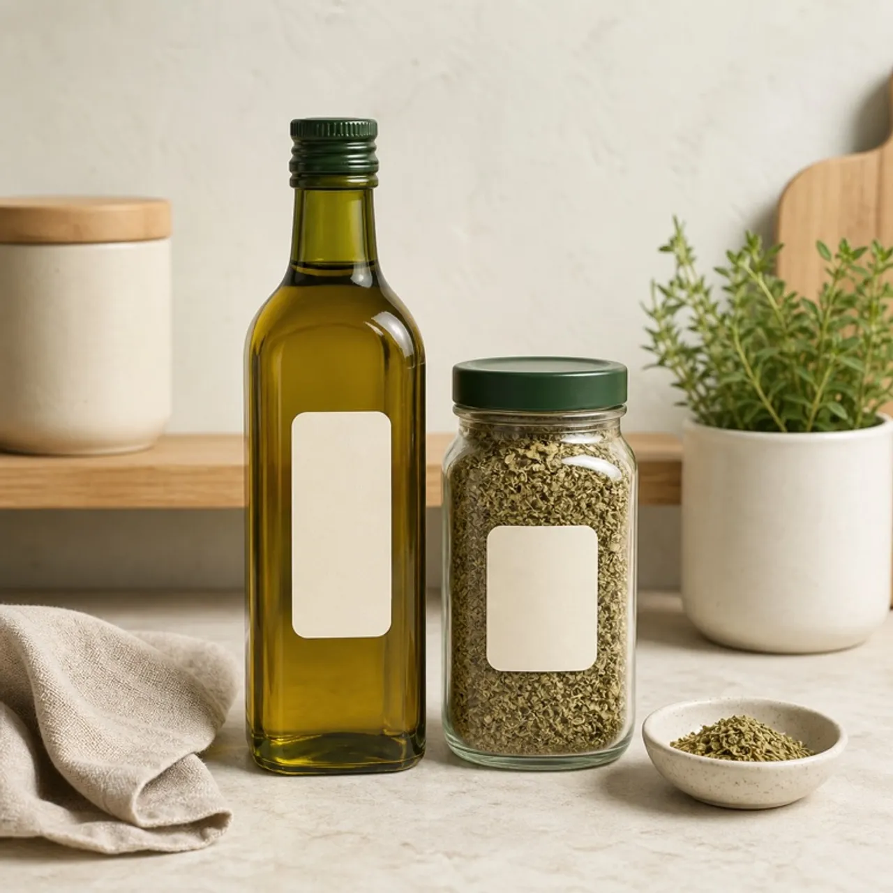 Olive Oil And Dried Oregano — Food Lens