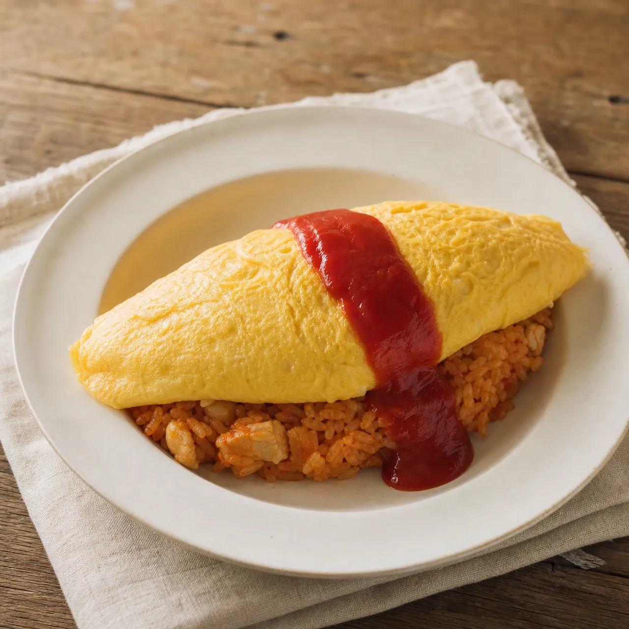 Omurice — Japanese recipe