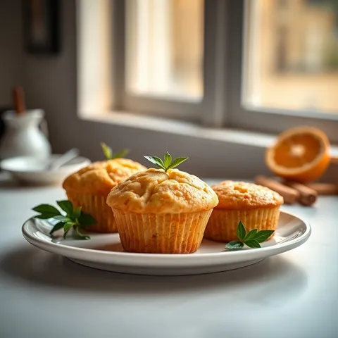 Orange Blossom Muffins