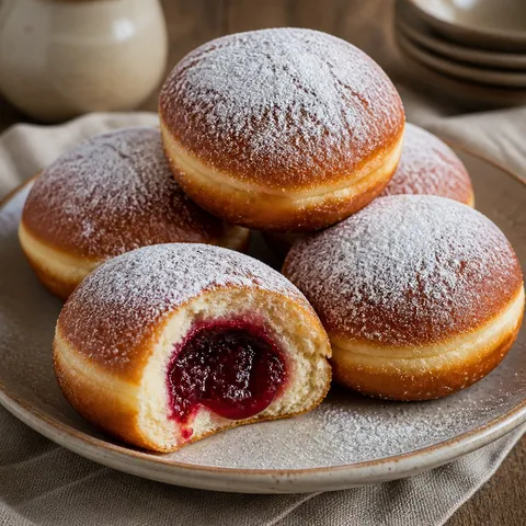 Paczki — Eastern European recipe