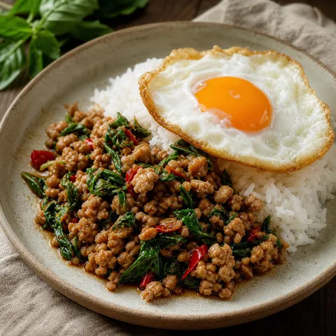 Pad Kra Pao — Thai recipe