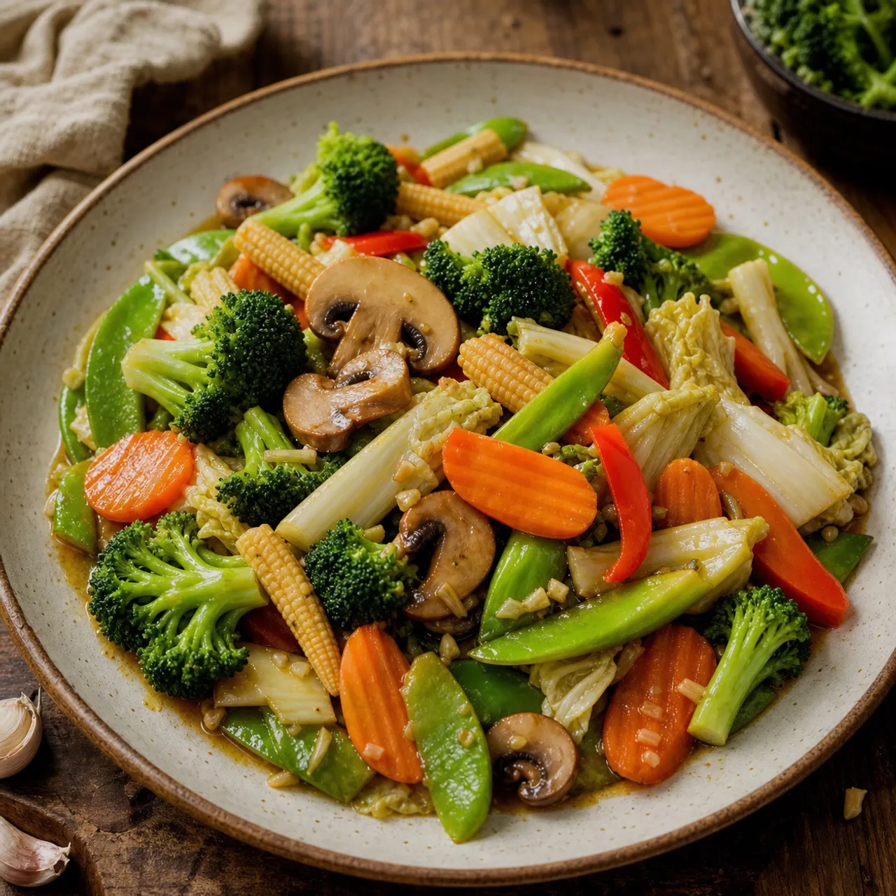 Pad Pak Ruam — Thai recipe