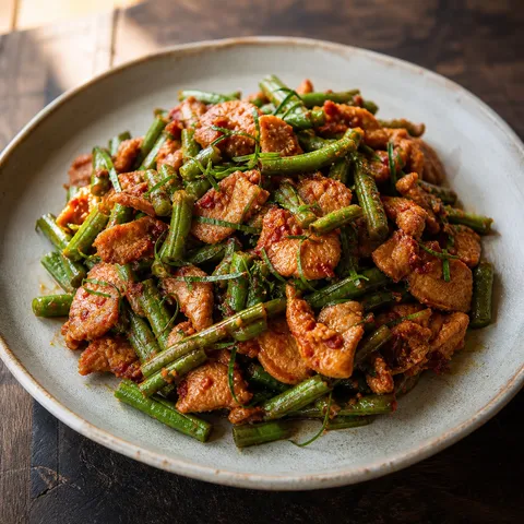 Pad Prik King — Thai recipe
