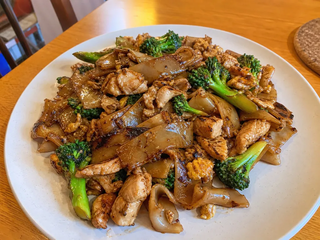 Pad See Ew — plated and served