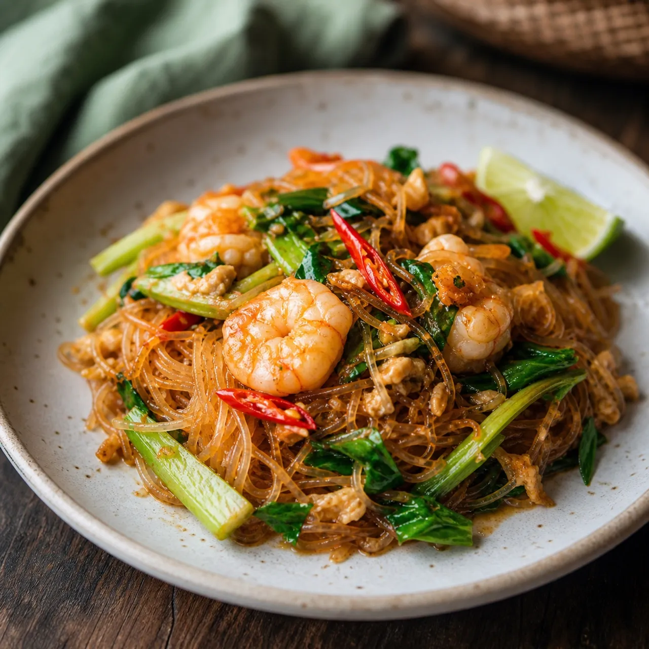 Pad Woon Sen — Thai recipe