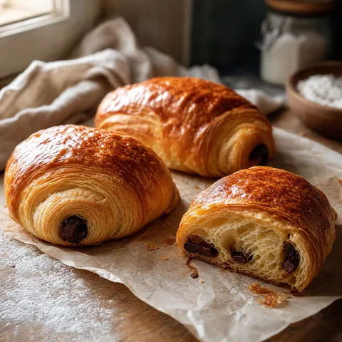 Pain au Chocolat — Bakery recipe