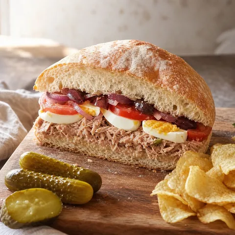 Pan Bagnat — Sandwiches recipe
