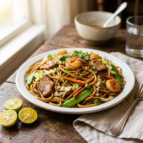 Pancit Canton — Filipino recipe