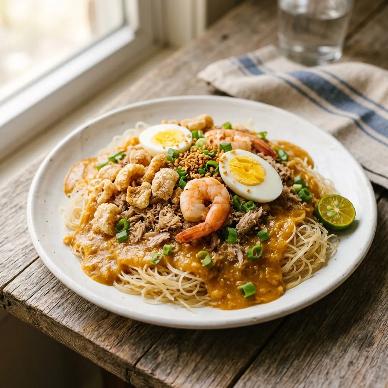 Pancit Palabok — Filipino recipe