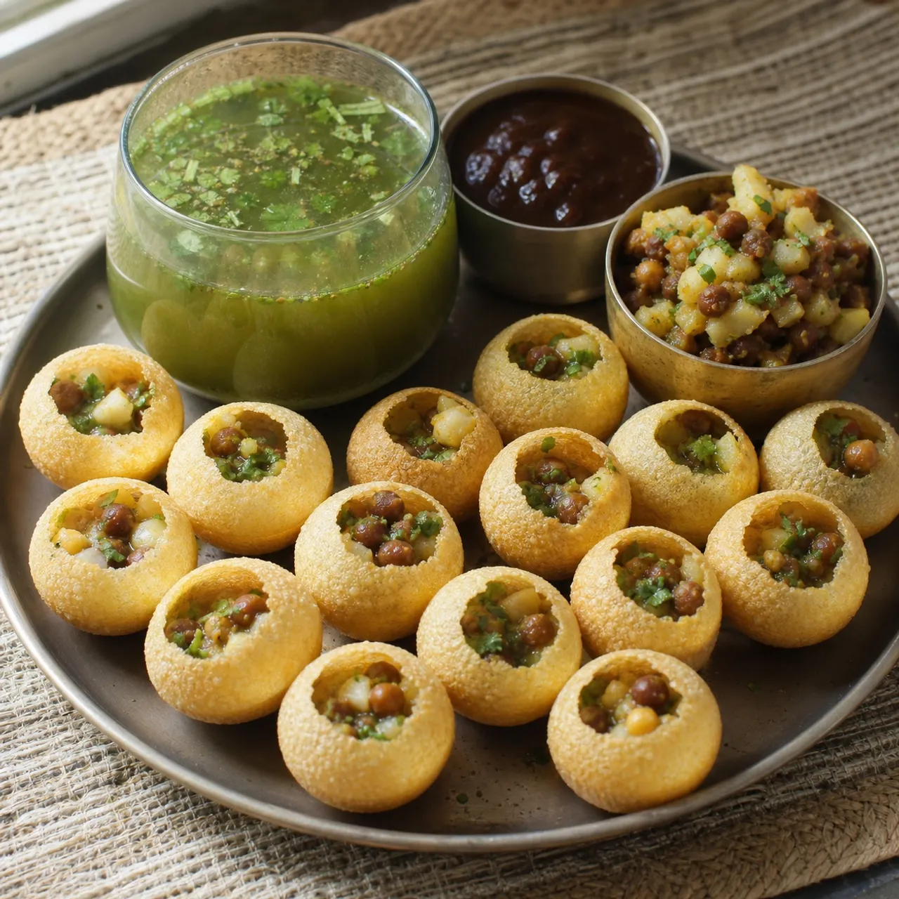 Pani Puri — Indian recipe