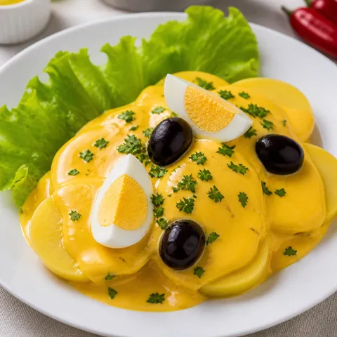 Papa a la Huancaina — Peruvian recipe