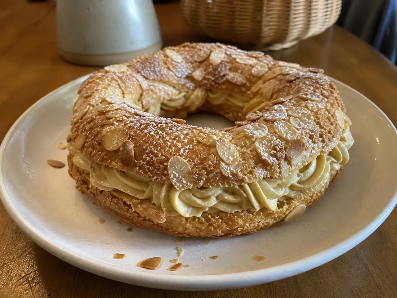 Paris-Brest — served
