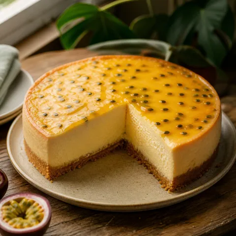 Passionfruit Cheesecake — Hawaiian recipe