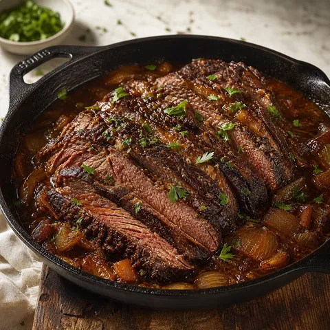 Passover Braised Brisket — Meat & Pork recipe