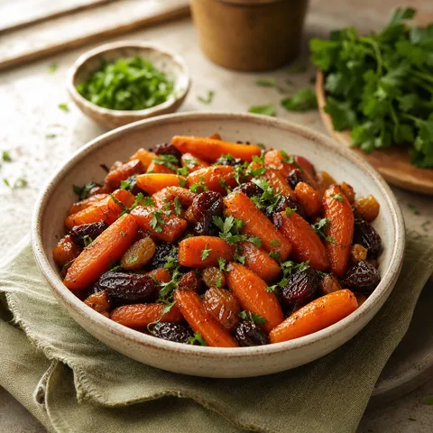 Passover Carrot Tzimmes — Vegetables & Sides recipe