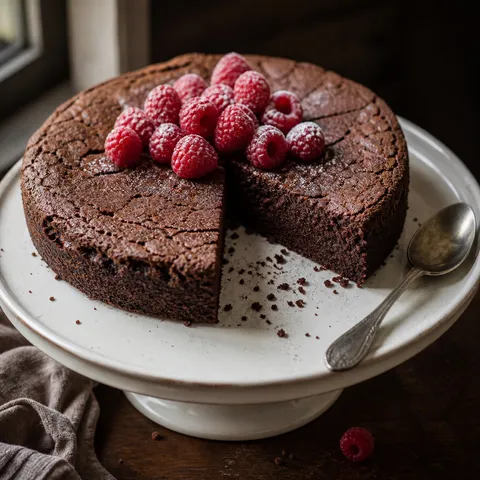 Passover Flourless Chocolate Cake — Desserts recipe