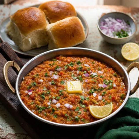 Pav Bhaji — Indian recipe
