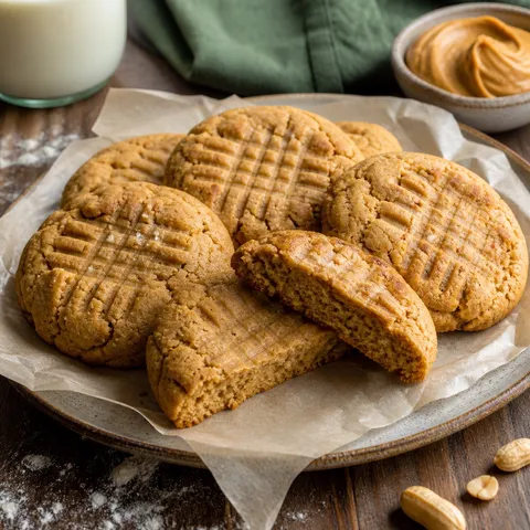 Peanut Butter Cookies — Bakery recipe
