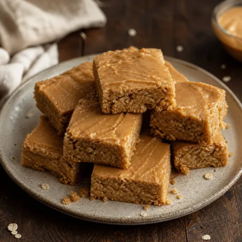 Peanut Butter Squares — Desserts recipe