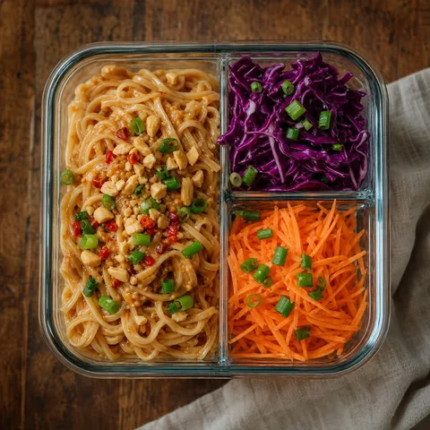 Peanut Noodle Salad — Meal Prep recipe