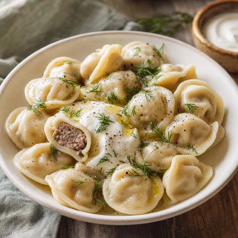 Pelmeni — Eastern European recipe
